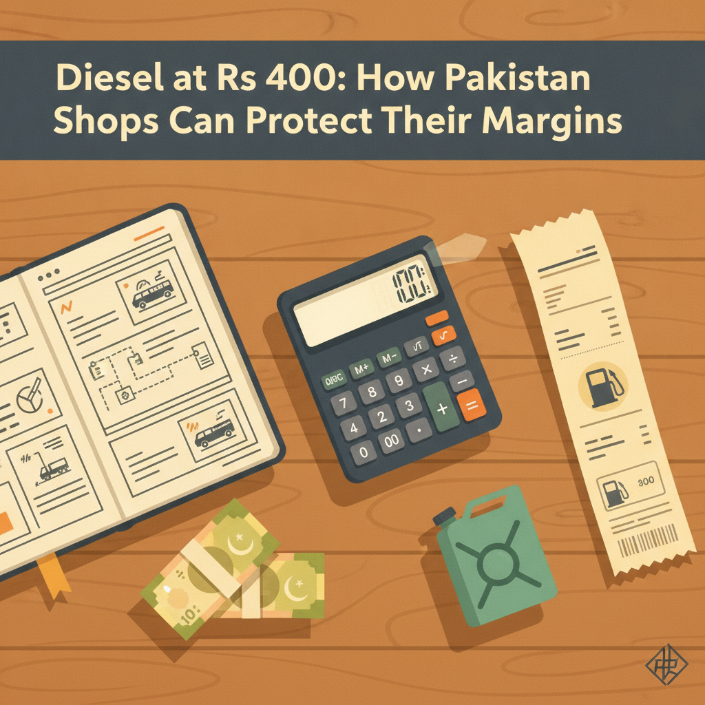 Diesel at Rs 400: How Pakistani Shops Can Protect Their Margins