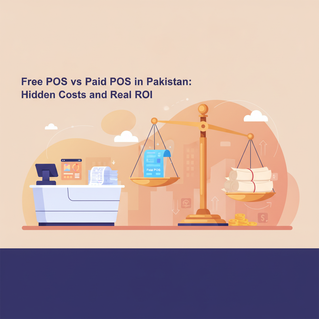 Free POS vs Paid POS in Pakistan: Hidden Costs and Real ROI