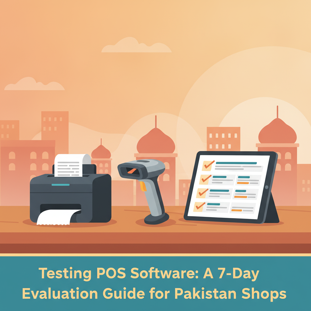 Testing POS Software: A 7-Day Evaluation Guide for Pakistani Shops