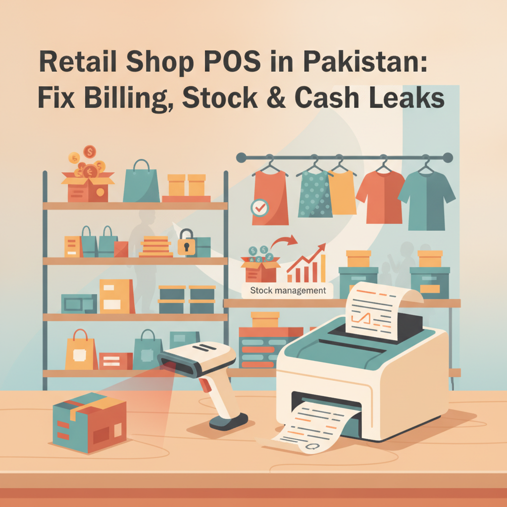Retail Shop POS in Pakistan: Fix Billing, Stock & Cash Leaks