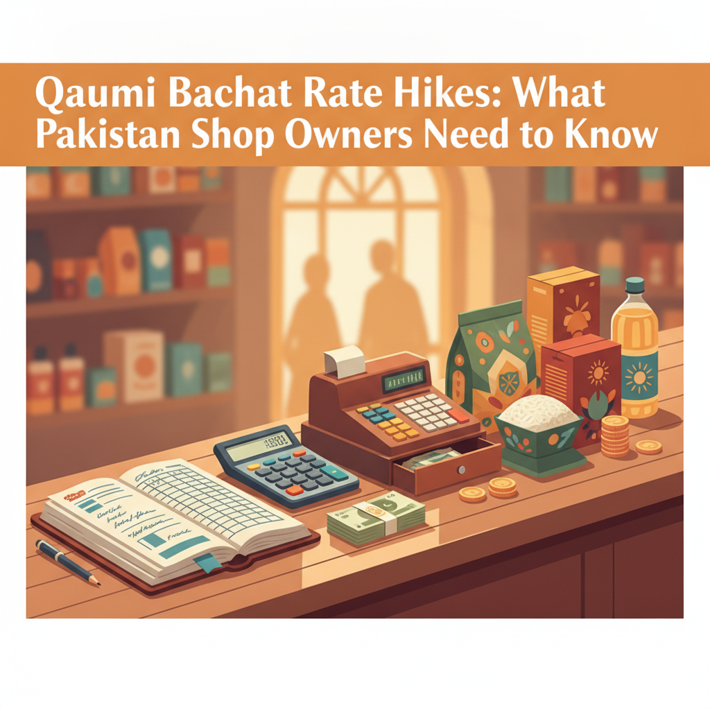 Qaumi Bachat Rate Hikes: What Pakistani Shop Owners Need to Know