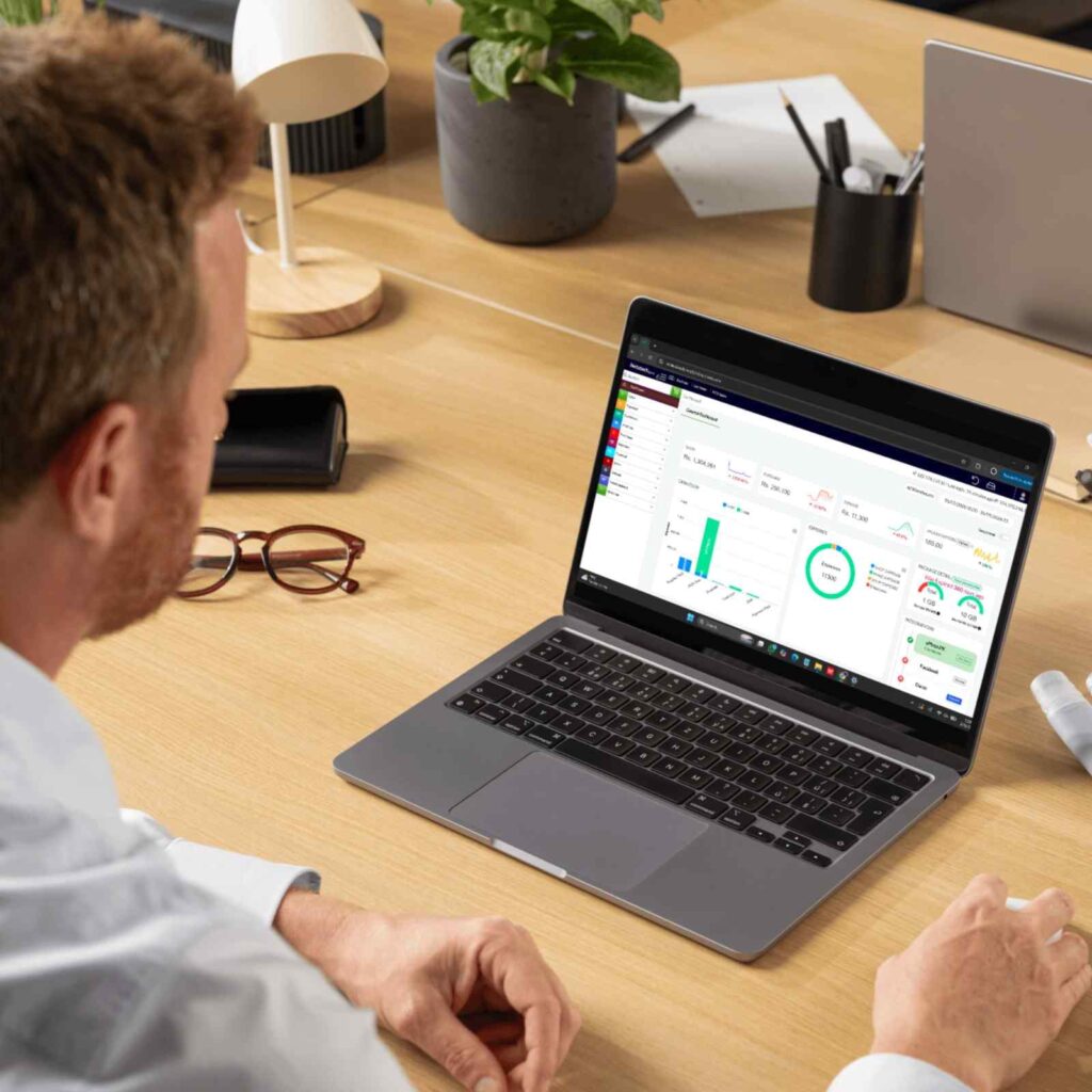 Best free POS software dashboard showing billing and inventory management